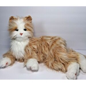 Joy For All Companion Pet Orange Tabby Cat Interactive Ageless Innovation